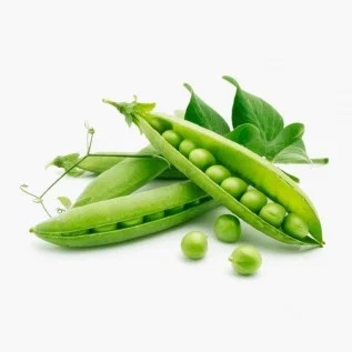 Two pea pods.